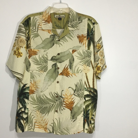 Tommy Bahama Other - Tommy Bahama 100% Silk Hawaiian Camp Shirt